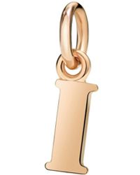 Dodo - Rose Letter I Charm - Lyst
