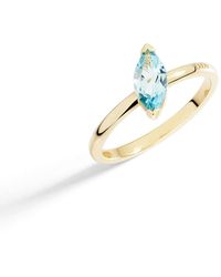 Dodo - Princess Cut Sky Topaz Ring - Lyst