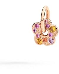 Dodo - Rose & Sapphire Flower Charm - Lyst
