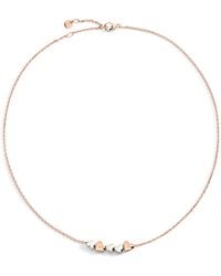 Dodo - Rose & Heart Necklace - Lyst