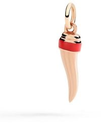 Dodo - Rose & Enamel Horn Charm - Lyst