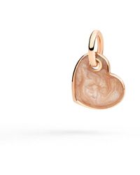 Dodo - Rose & Enamel Heart Charm - Lyst