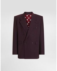 Dolce & Gabbana - Palermo Double-Breasted Wool Jacket - Lyst