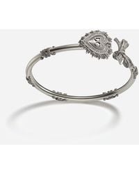 Dolce & Gabbana - Devotion Bracelet 18-Carat And Diamonds - Lyst