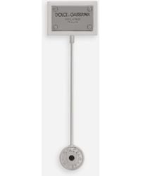 Dolce & Gabbana - Dg Logo Tag Lapel Pin - Lyst