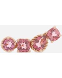 Dolce & Gabbana - Single Monochrome Earring 18 Carat And Tourmalines - Lyst