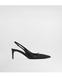 Dolce & Gabbana - Lollo Silk Nappa Leather Slingback - Lyst
