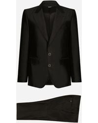 Dolce & Gabbana - シングルブレストスーツ シチリアフィット シルクシャンタン - Lyst