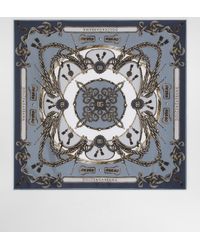 Dolce & Gabbana - Cargo-Print Silk Twill Scarf 70X70 - Lyst