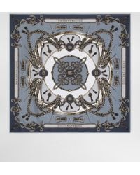 Dolce & Gabbana - Cargo-Print Silk Twill Scarf 70X70 - Lyst