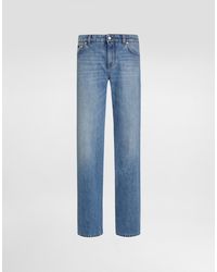 Dolce & Gabbana - 5-Pocket Denim Trousers - Lyst