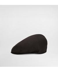 Dolce & Gabbana - Gorra Inglesa De Lino Con Placa Logotipo - Lyst
