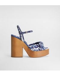 Dolce & Gabbana - Platform Sandals - Lyst