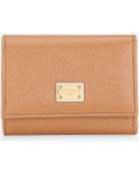 Dolce & Gabbana - French Flap Wallet With Tag - Lyst
