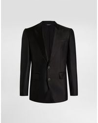 Dolce & Gabbana - Sicilia Light Single-Breasted Silk Twill Jacket - Lyst
