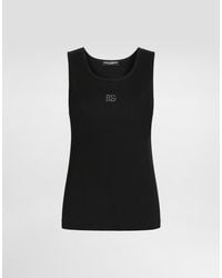 Dolce & Gabbana - Sleeveless Tops - Lyst