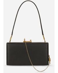 Dolce & Gabbana - Eva Leather Clutch - Lyst
