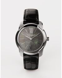 Dolce & Gabbana Uhr Dg7 Aus Stahl Mit Schwarzem Perlmutt