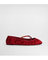 Dolce & Gabbana - Satin Ballet Flats - Lyst