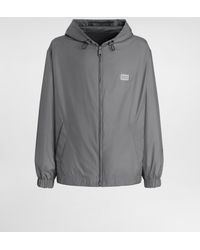 Dolce & Gabbana - Giubbotto Sportivo Con Cappuccio - Lyst