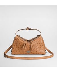 Dolce & Gabbana - Vittoria Ostrich Leather Bag - Lyst