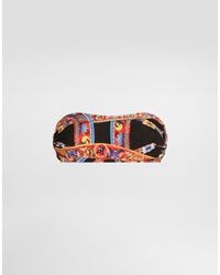 Dolce & Gabbana - Carretto-Print Viscose Jersey Top - Lyst