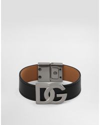 Dolce & Gabbana - Leather Bracelet - Lyst