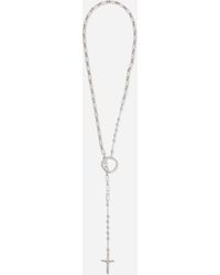 Dolce & Gabbana - Cross Necklace - Lyst