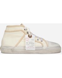 Dolce & Gabbana - Fabric Vintage Mid-top Sneakers - Lyst