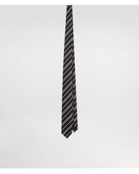 Dolce & Gabbana - Striped Jacquard Tie - Lyst