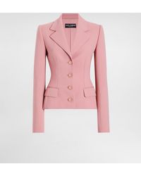 Dolce & Gabbana - Dolce Single-Breasted Jacket - Lyst