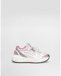 Dolce & Gabbana - Nylon And Mesh Sneakers - Lyst