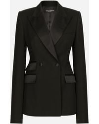 Dolce & Gabbana - 'Dolce' Tuxedo Blazer - Lyst