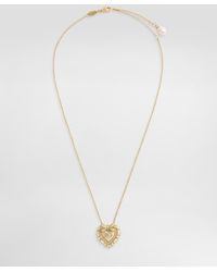 Dolce & Gabbana - Devotion Necklace 18 Carat And Diamonds - Lyst