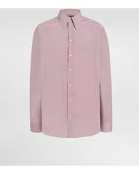 Dolce & Gabbana - Silk Crêpe De Chine Shirt - Lyst