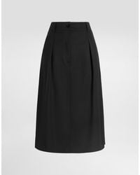 Dolce & Gabbana - Bi-Stretch Sallia Skirt - Lyst