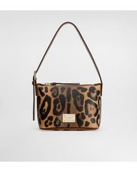 Dolce & Gabbana - Leopard-print Crespo Dg Shoulder Bag - Lyst