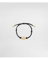 Dolce & Gabbana - Kordelarmband Mit Kleinem Dg-Logo - Lyst