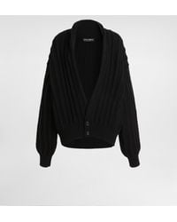 Dolce & Gabbana - Virginwool Cardigan - Lyst
