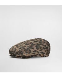Dolce & Gabbana - Leopard- Jacquard Flat Cap - Lyst