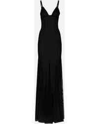 Dolce & Gabbana - Long Tulle Slip Dress - Lyst