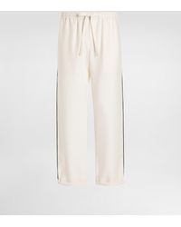 Dolce & Gabbana - Linen Fabric Pajama Pants - Lyst