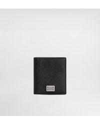 Dolce & Gabbana - Dauphine-Print Calfskin Bifold Card Holder - Lyst