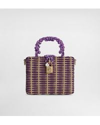 Dolce & Gabbana - Woven Dolce Box Handbag - Lyst