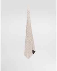 Dolce & Gabbana - Polka Dot Jacquard Tie - Lyst