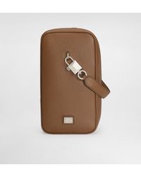 Dolce & Gabbana - Lock Calfskin Handbag - Lyst