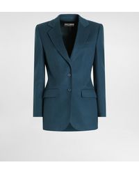 Dolce & Gabbana - Single-Breasted Cashmere Jacket - Lyst