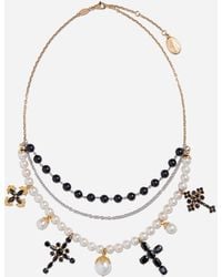 Dolce & Gabbana - 18K And Sicily Sapphire Necklace - Lyst