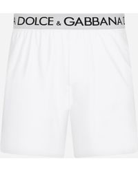 Dolce & Gabbana - Logo-Waistband Boxer Shorts - Lyst