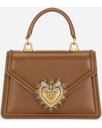 Dolce & Gabbana - Small Devotion Top-Handle Bag - Lyst